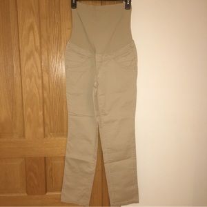 duo maternity khaki pants S